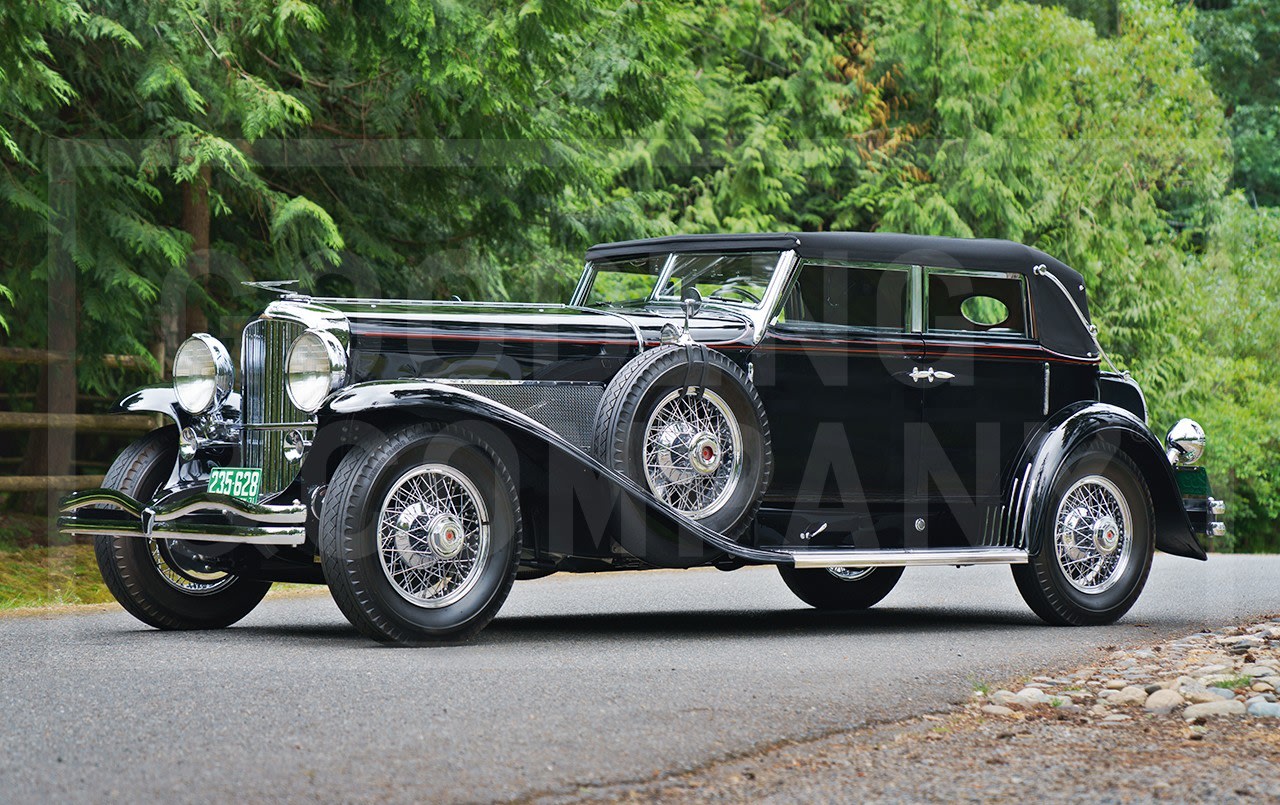 1931 Duesenberg Model J Convertible Sedan