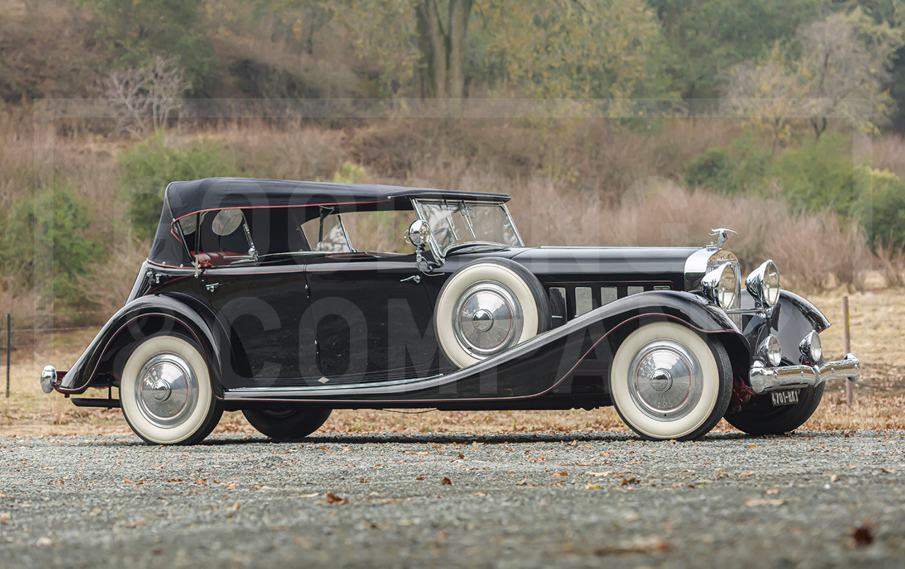 1932 Hispano-Suiza J12 Dual Cowl Phaeton