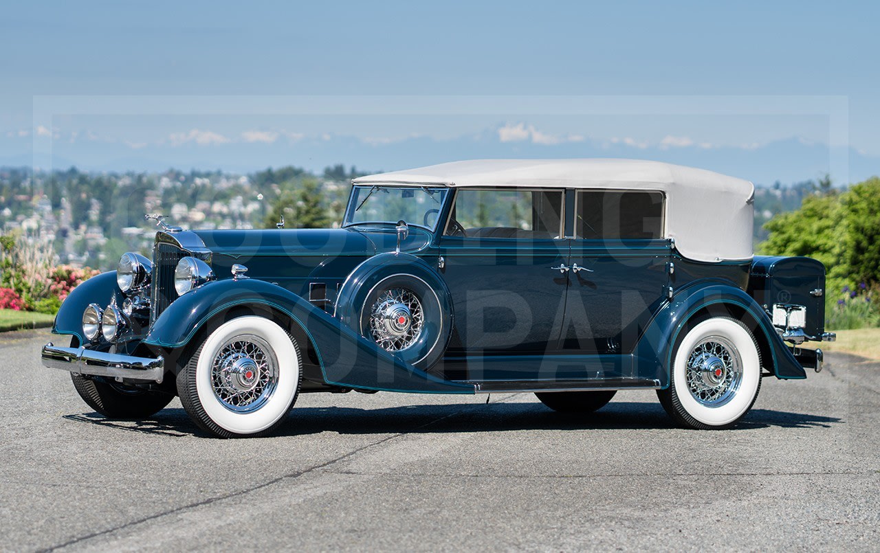 1934 Packard Eight 1101 Convertible Sedan