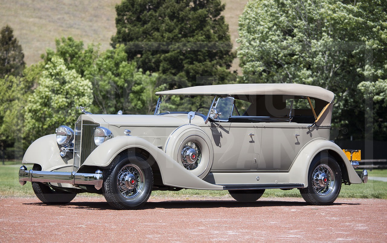 1934 Packard Super Eight 1104 Dual Cowl Sport Phaeton