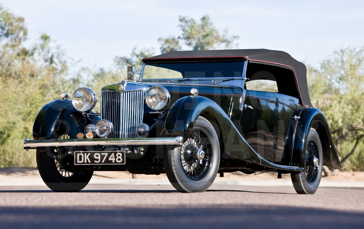 1937 MG SA Tourer