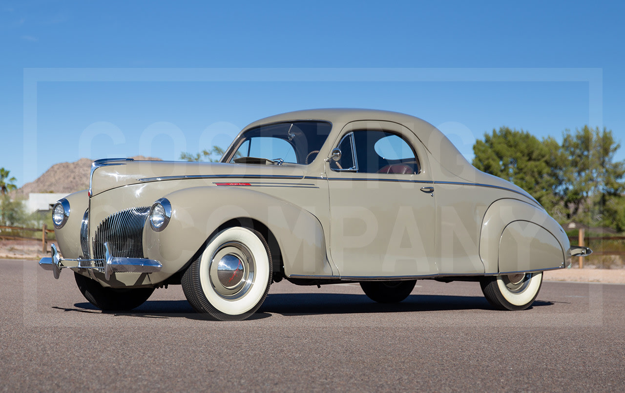 1940 Lincoln Zephyr Three-Window Coupe