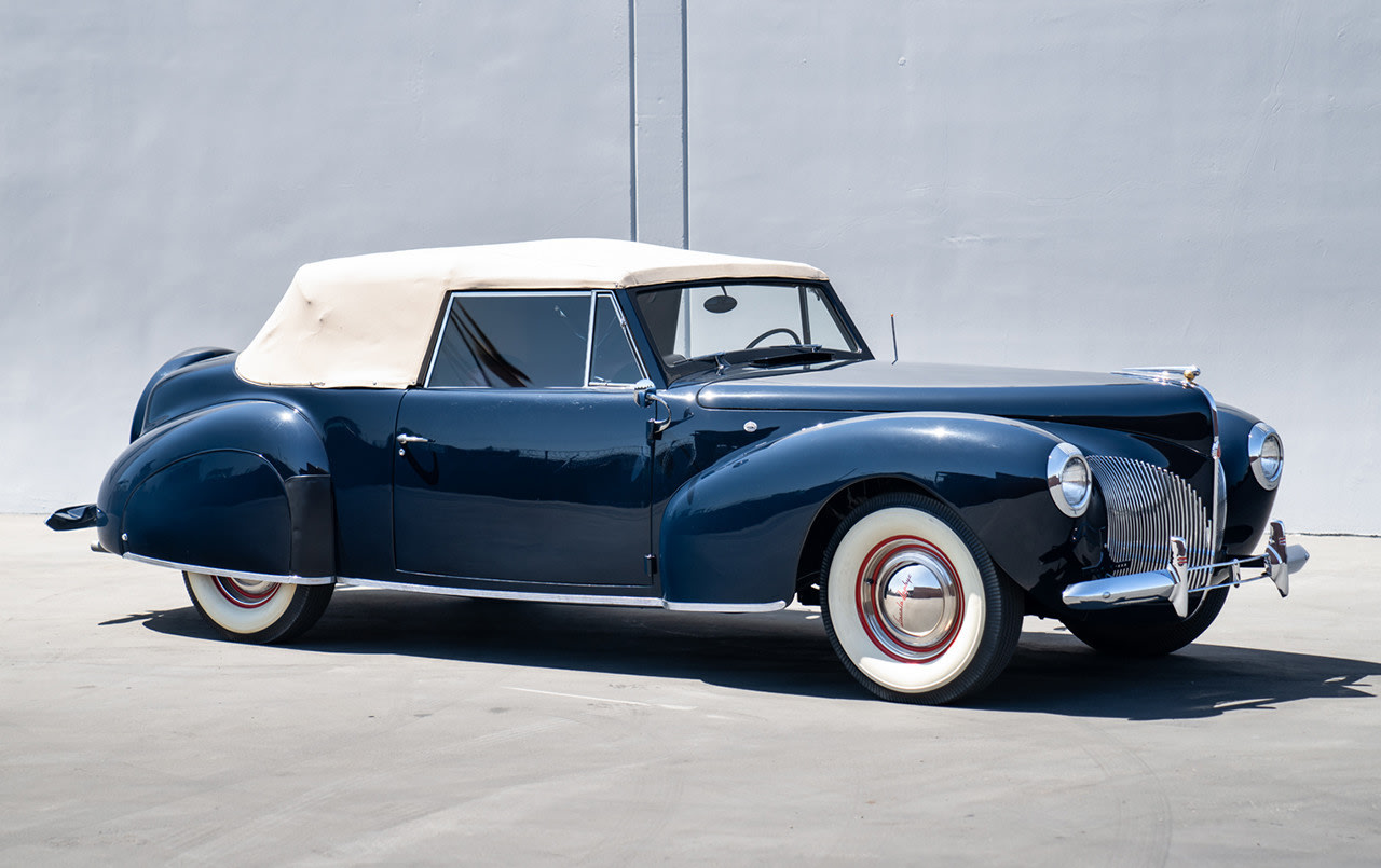 1940 Lincoln-Zephyr Continental Convertible