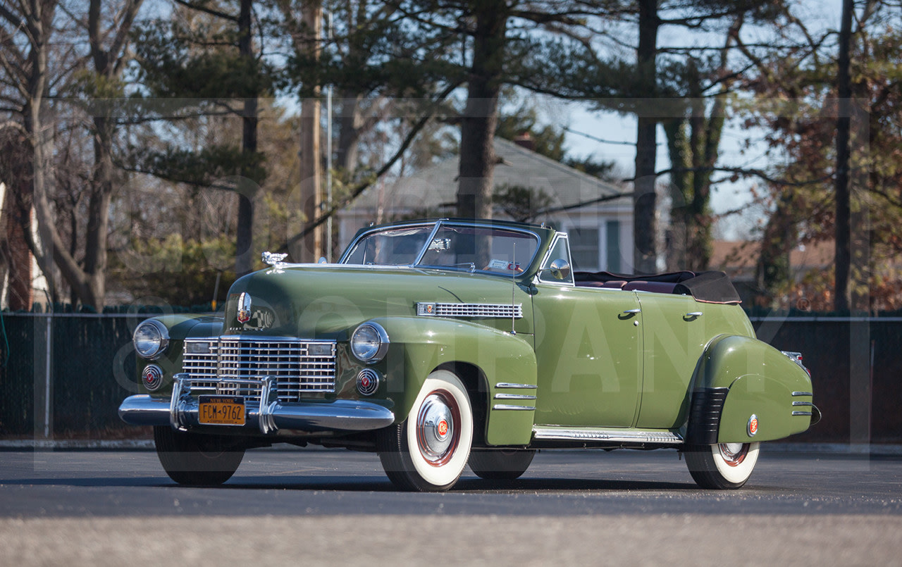 1941 Cadillac Series 62 Convertible Sedan