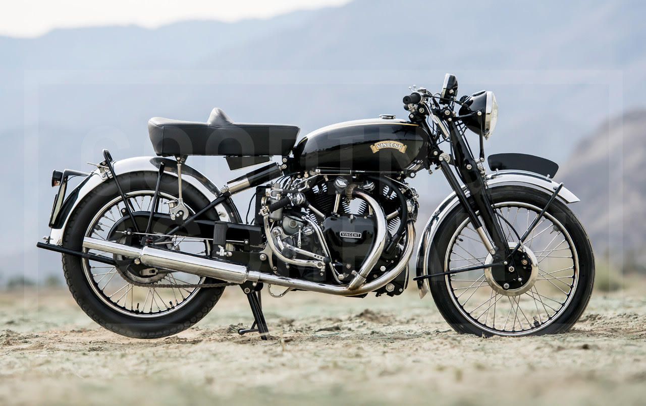 1951 Vincent Series C Black Shadow