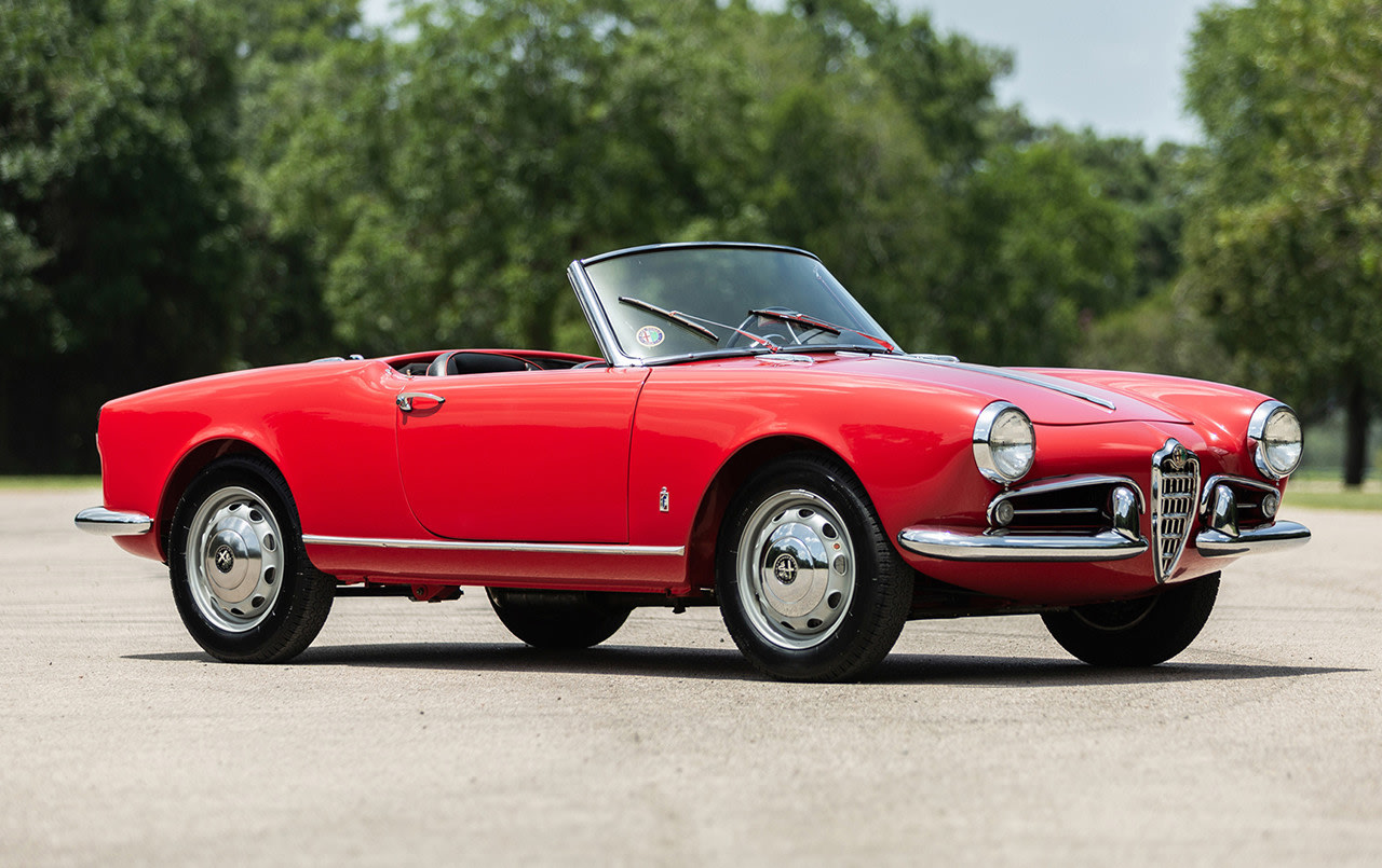 1958 Alfa Romeo Giulietta Spider Veloce