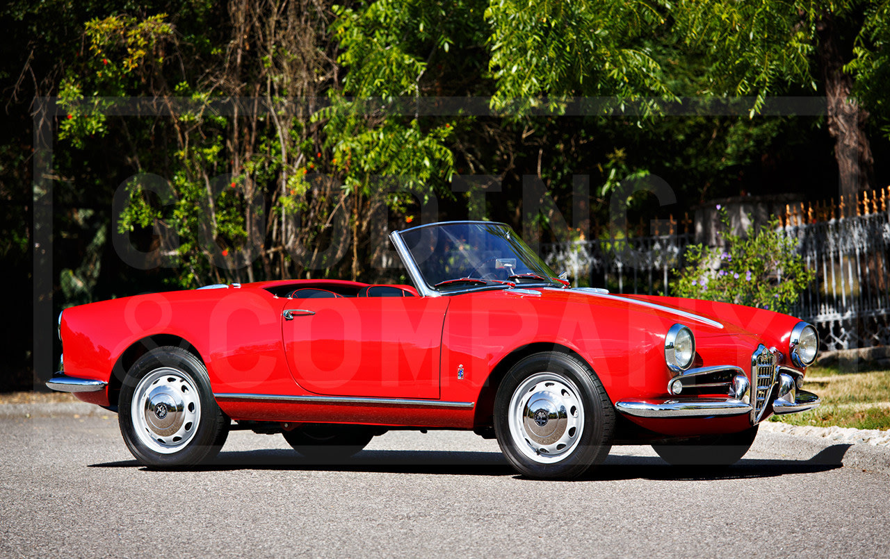 1959 Alfa Romeo Giulietta Spider Veloce