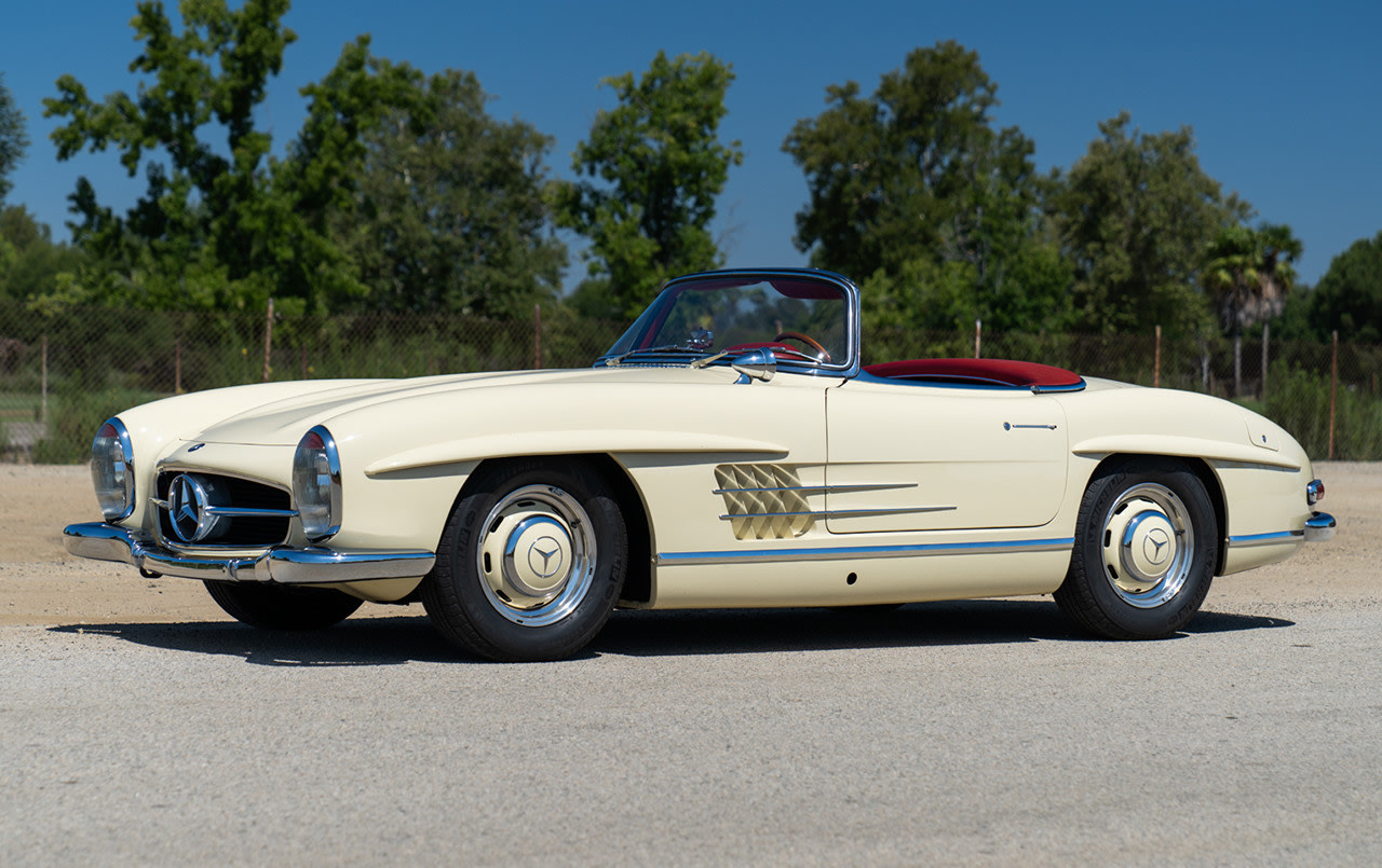 1961 Mercedes-Benz 300 SL Roadster-2