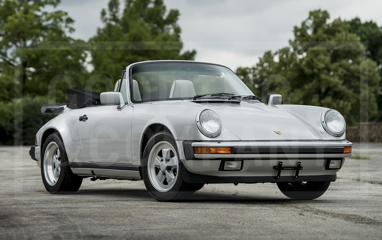 1989 Porsche 911 Carrera Cabriolet '25th Anniversary Edition'