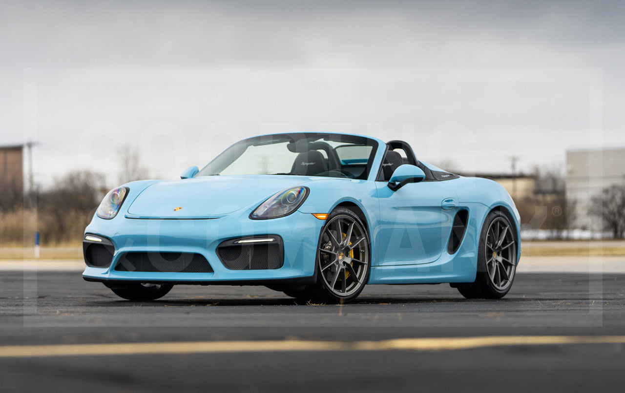 2016 Porsche Boxster Spyder