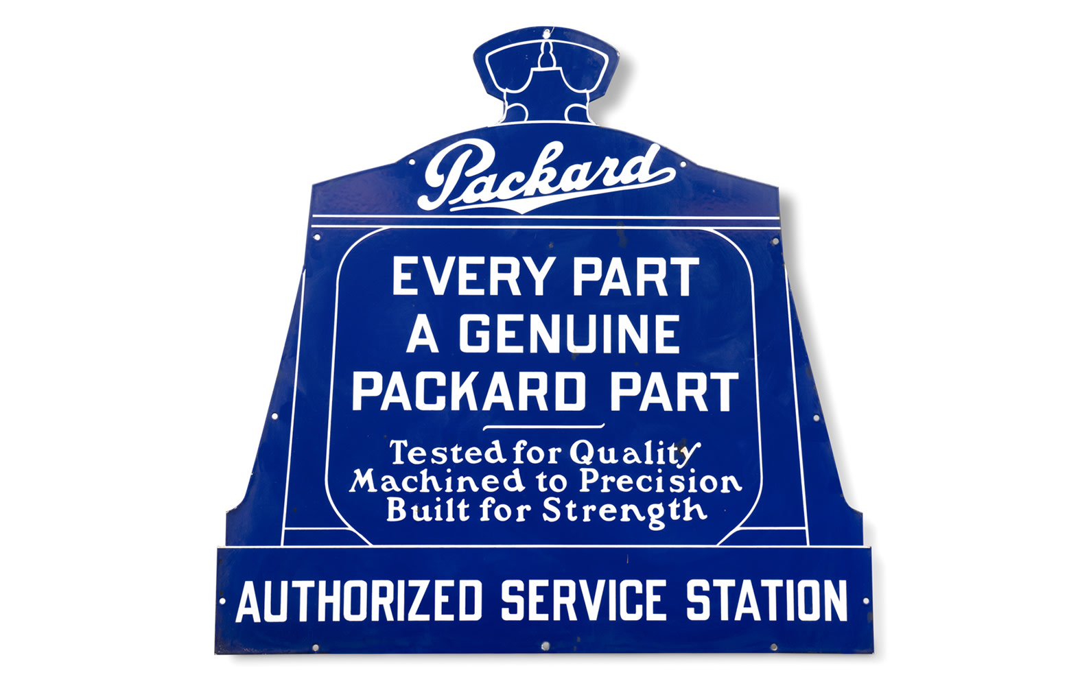 Packard Authorized Service Station Sign