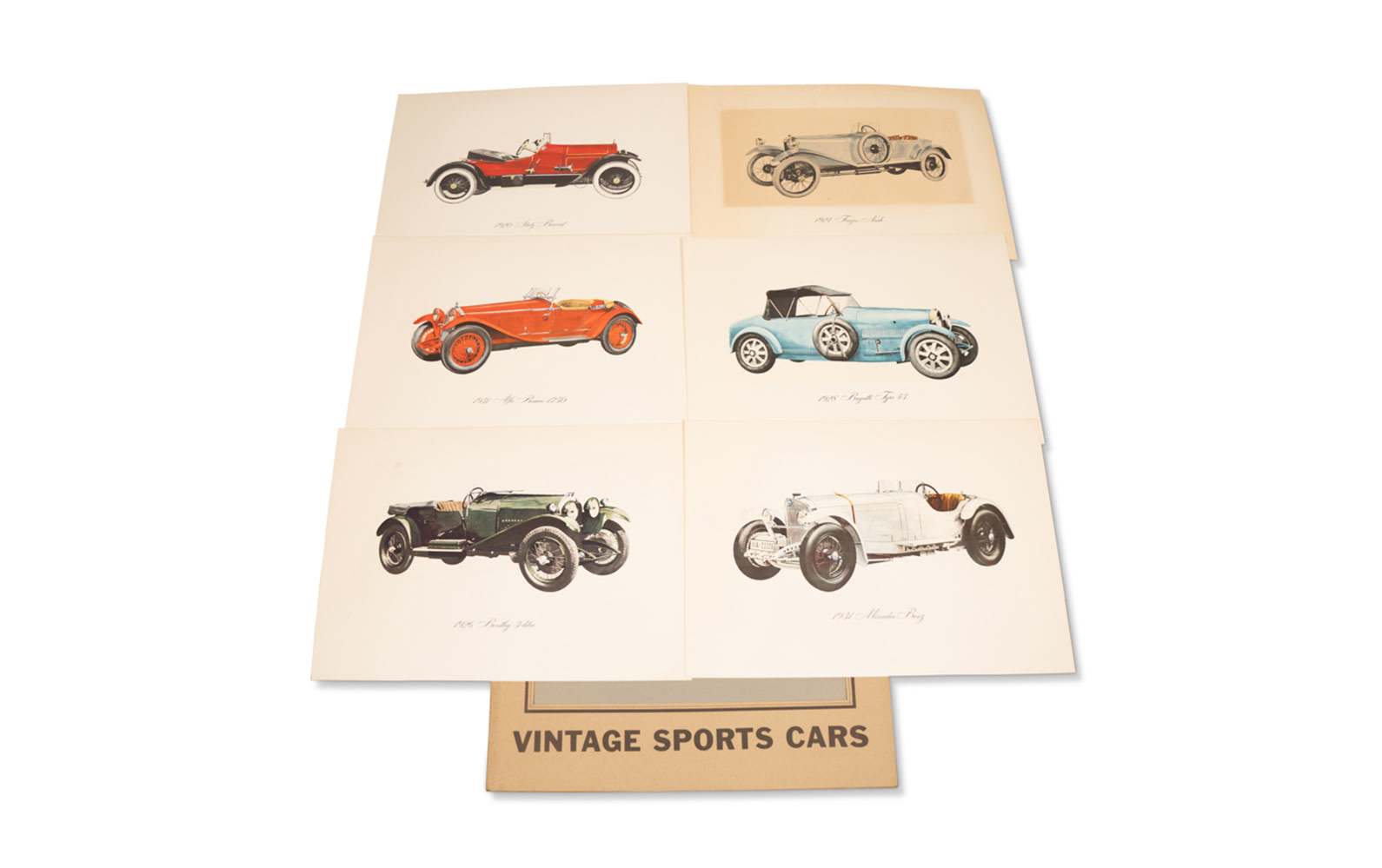 Vintage Sports Cars Prints