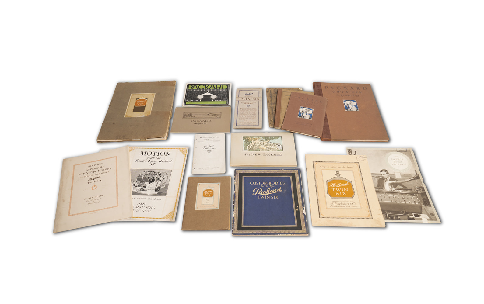 Assorted Packard Sales Literature, c. 1918–1923