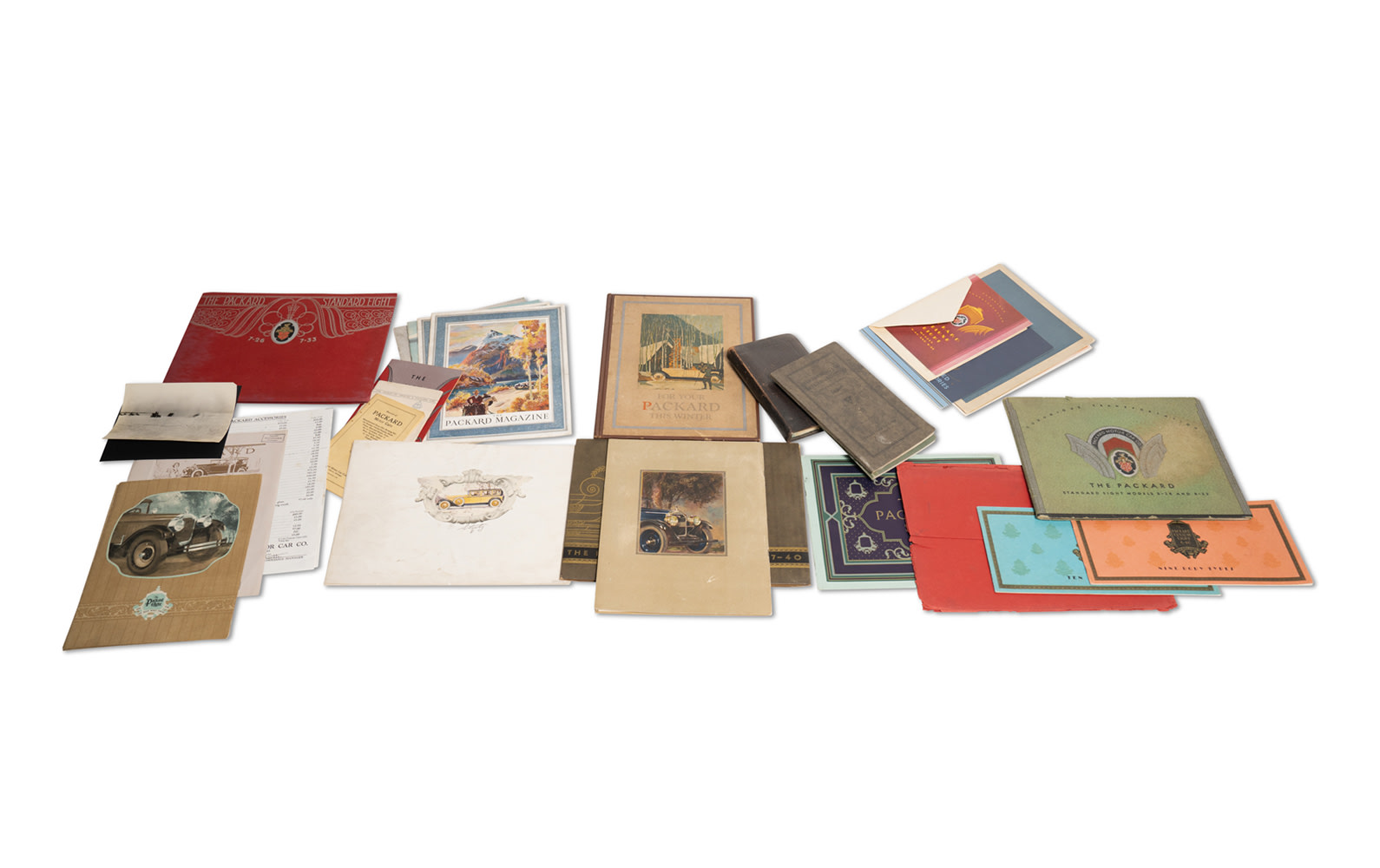 Assorted Packard Sales Literature, c. mid-1920s to early-1930s