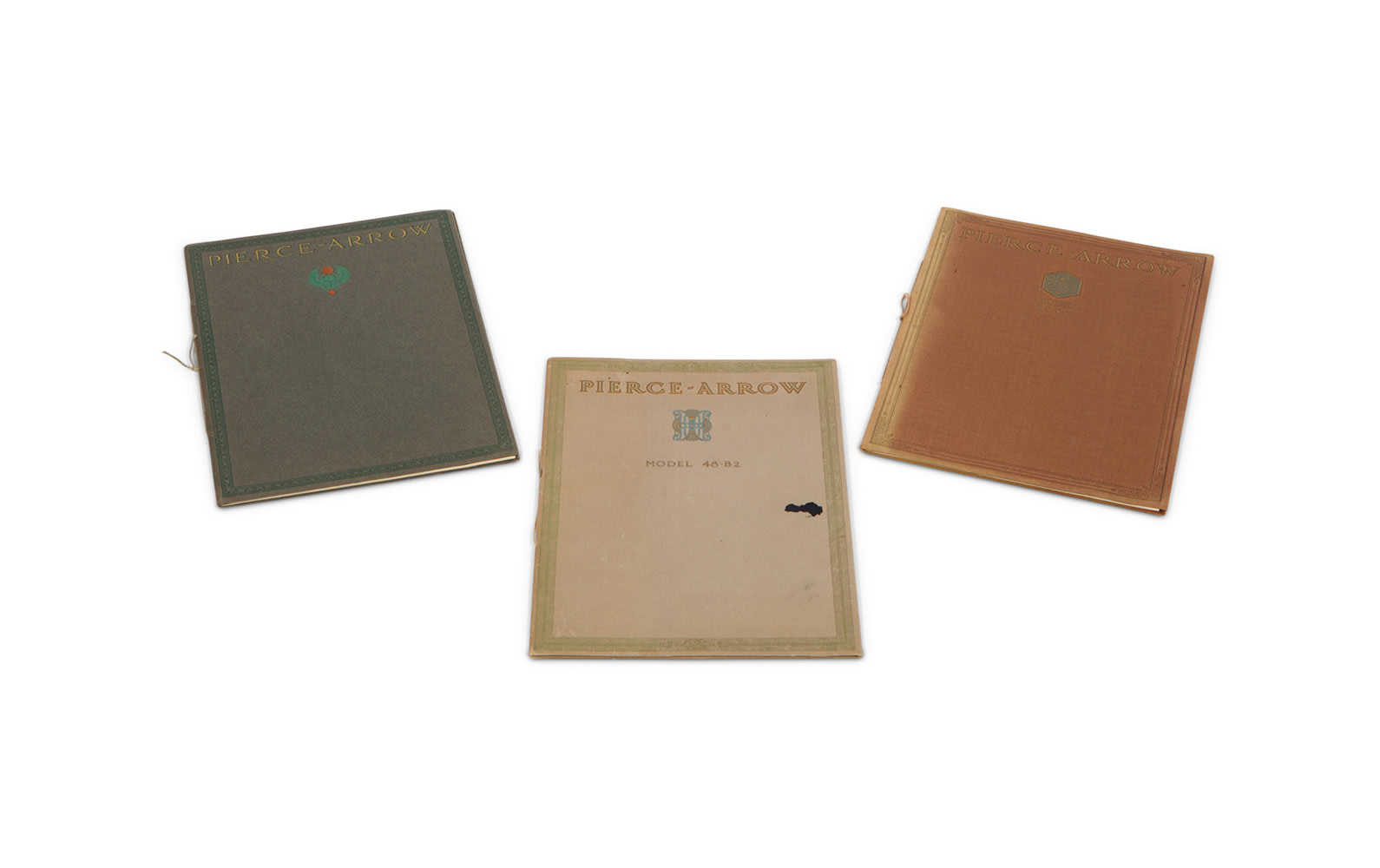 Pierce-Arrow Sales Brochures for Model 38 and Model 48, 1912–1914