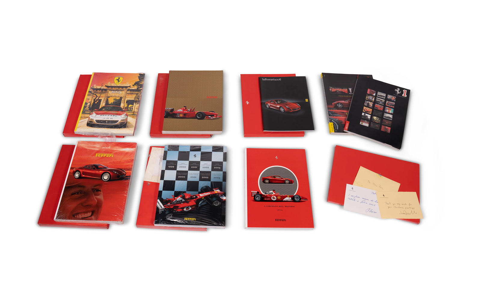 Collection of Ferrari Yearbooks, 2000–2007