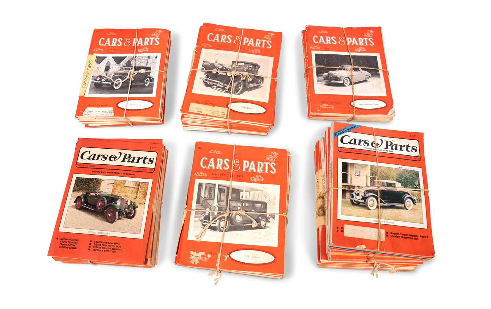 Assorted Cars & Parts Magazines