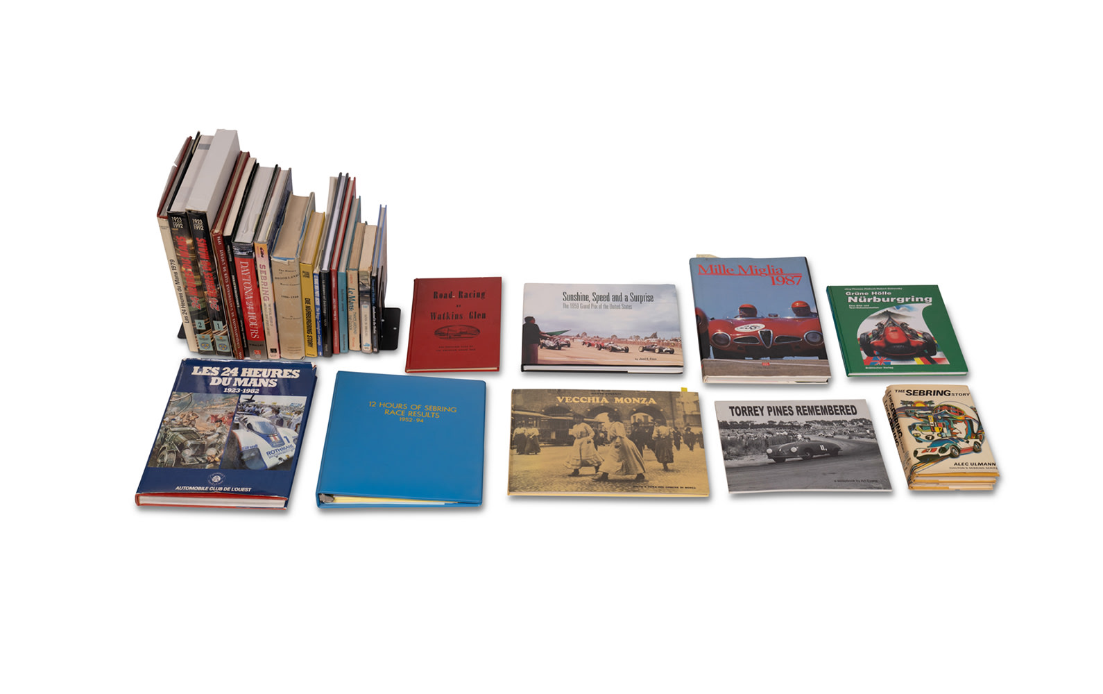 Assorted Books on Motor Racing Venues