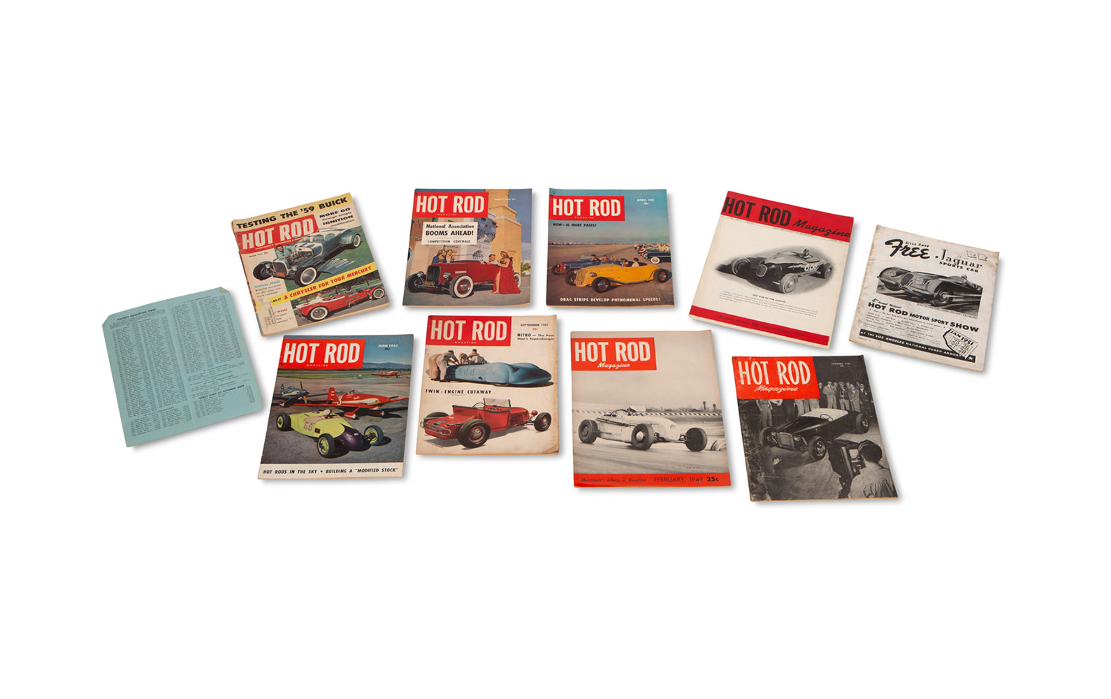 Assorted Hot Rod Magazines