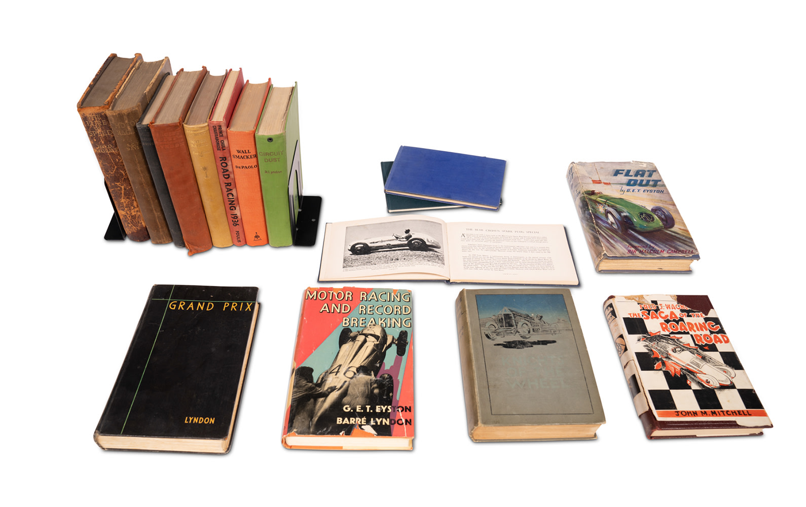 Assorted Books on Early Motor Racing