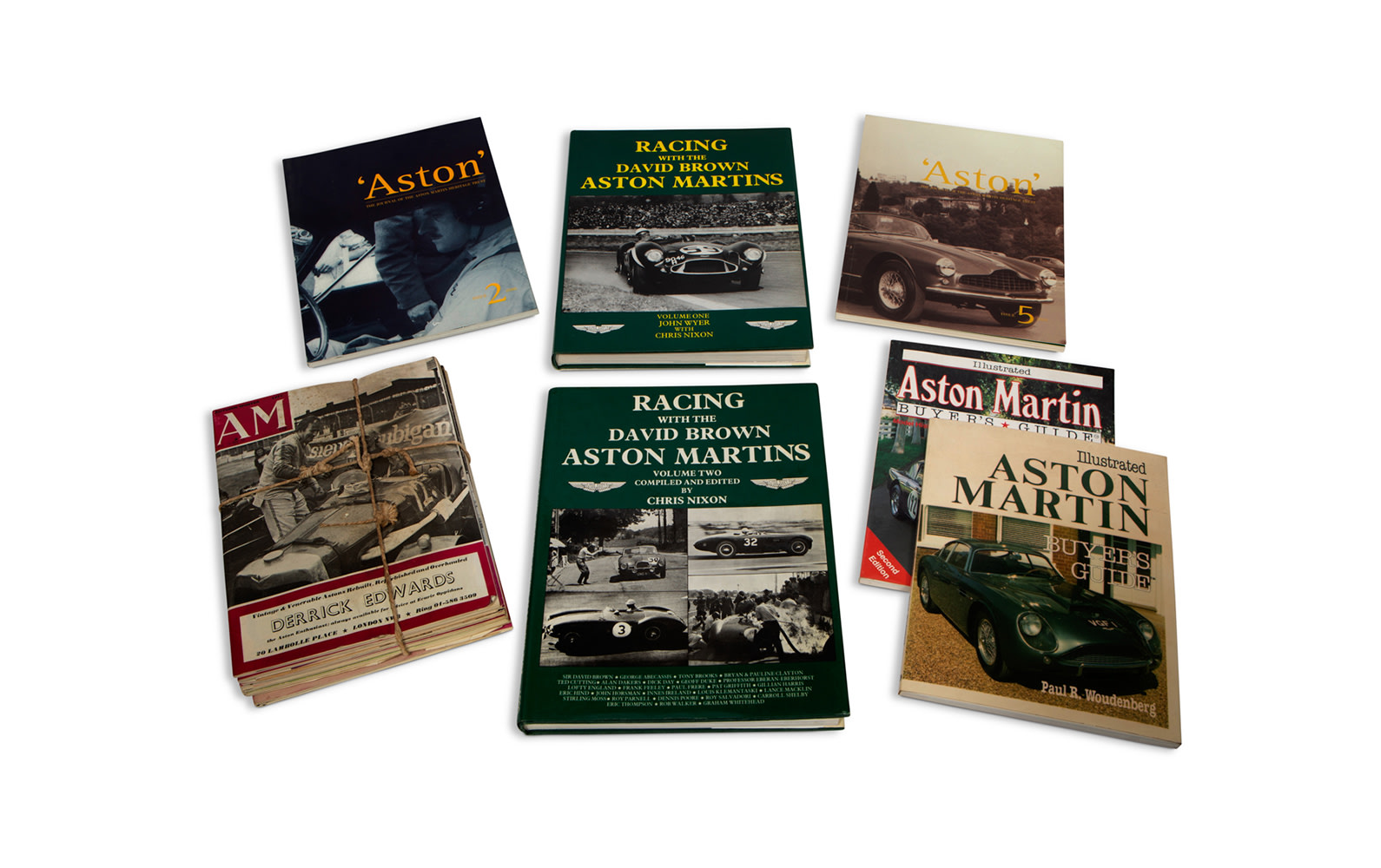 Assorted Books and Publications on Aston Martin