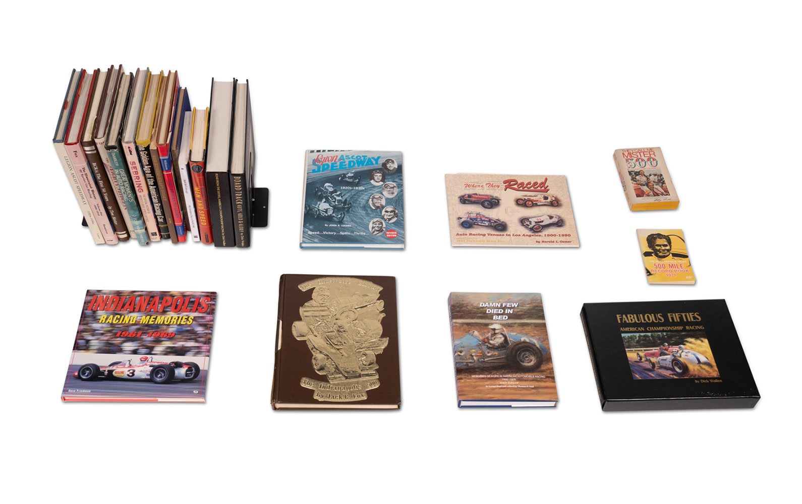 Assorted Books on Circle Track Racing