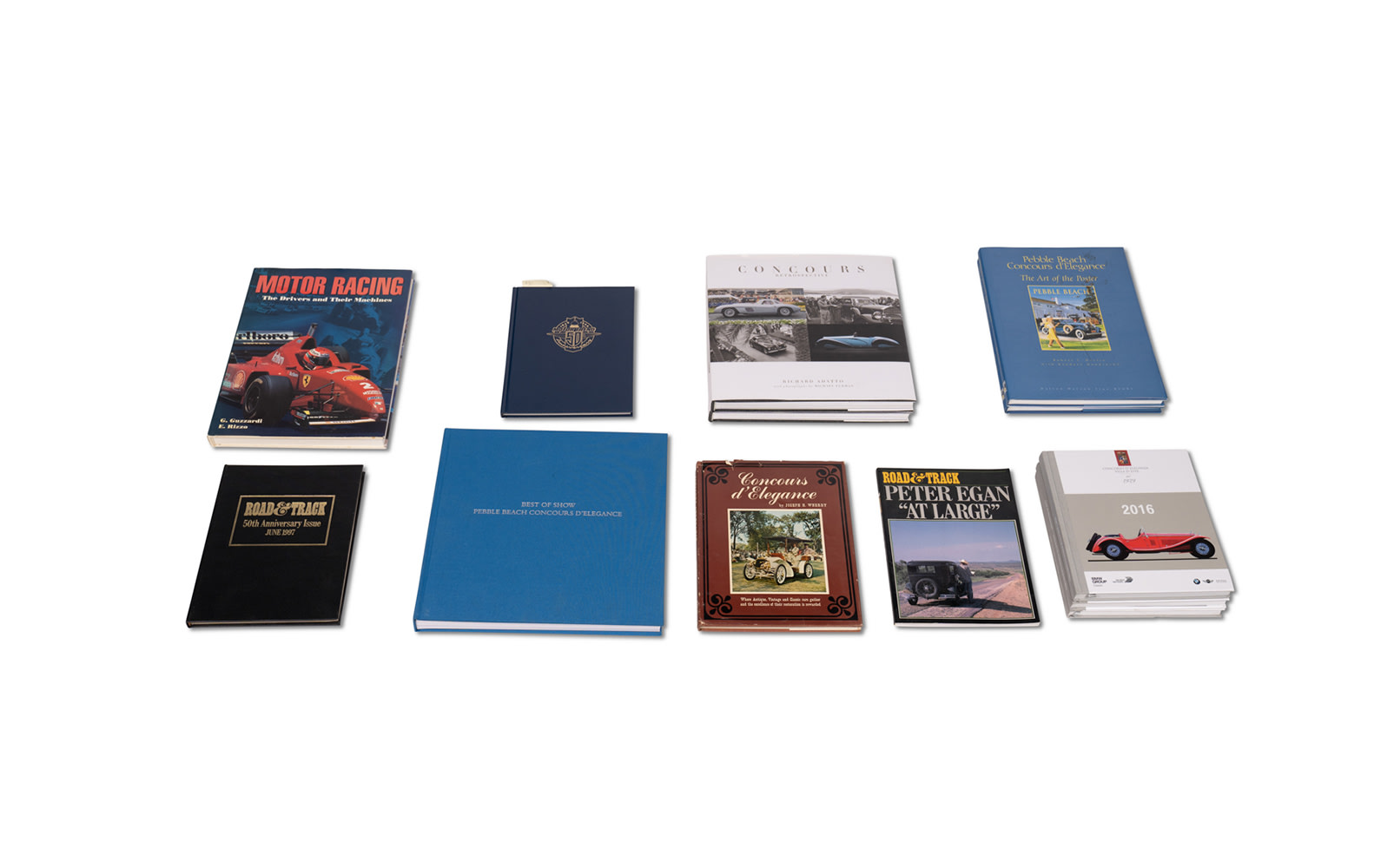 Assorted Books on Concours d'Elegance