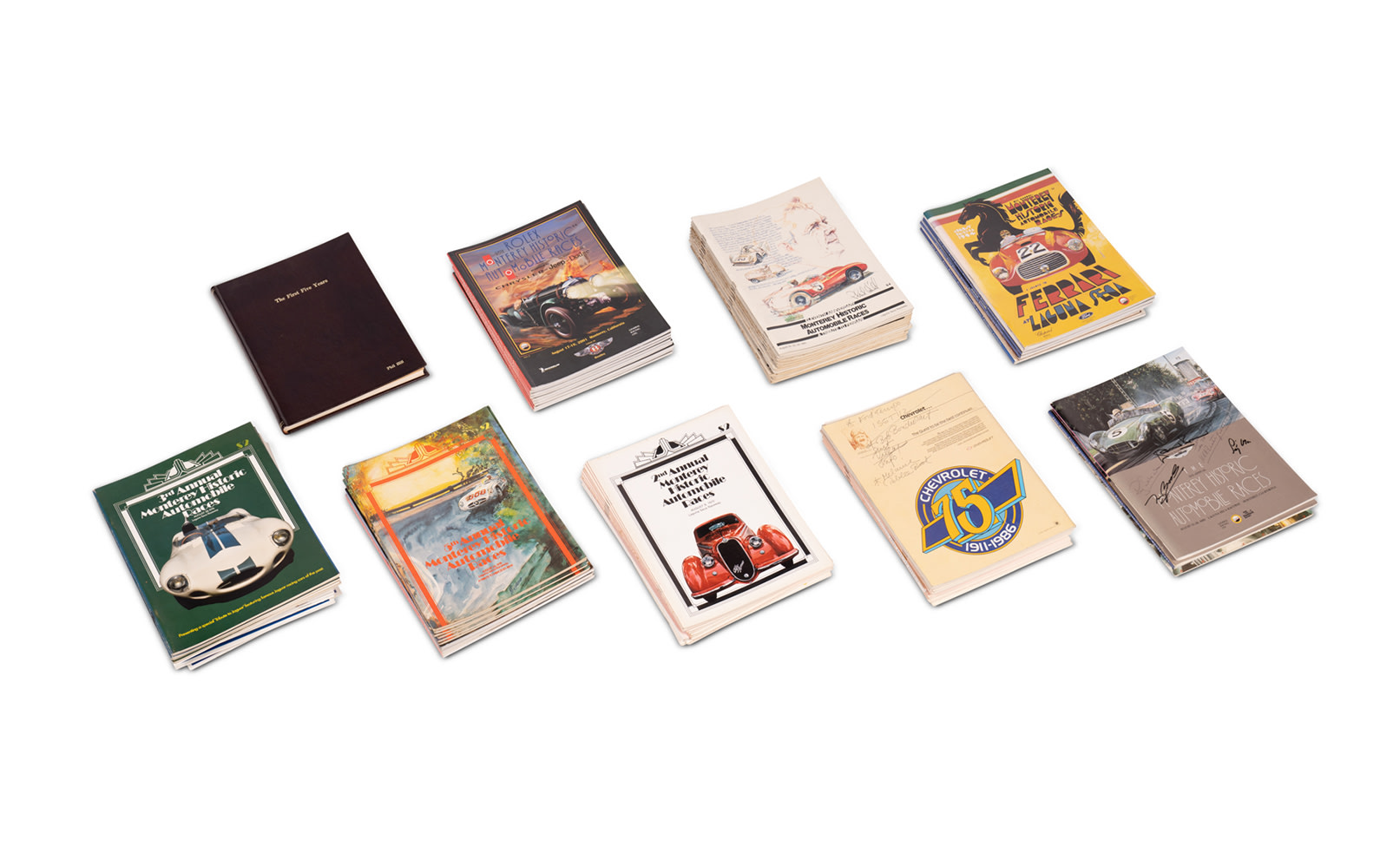 Assorted Monterey Historic Automobile Race Programs