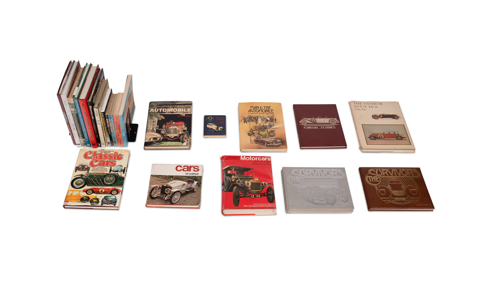 Assorted Books on Classic Automobiles