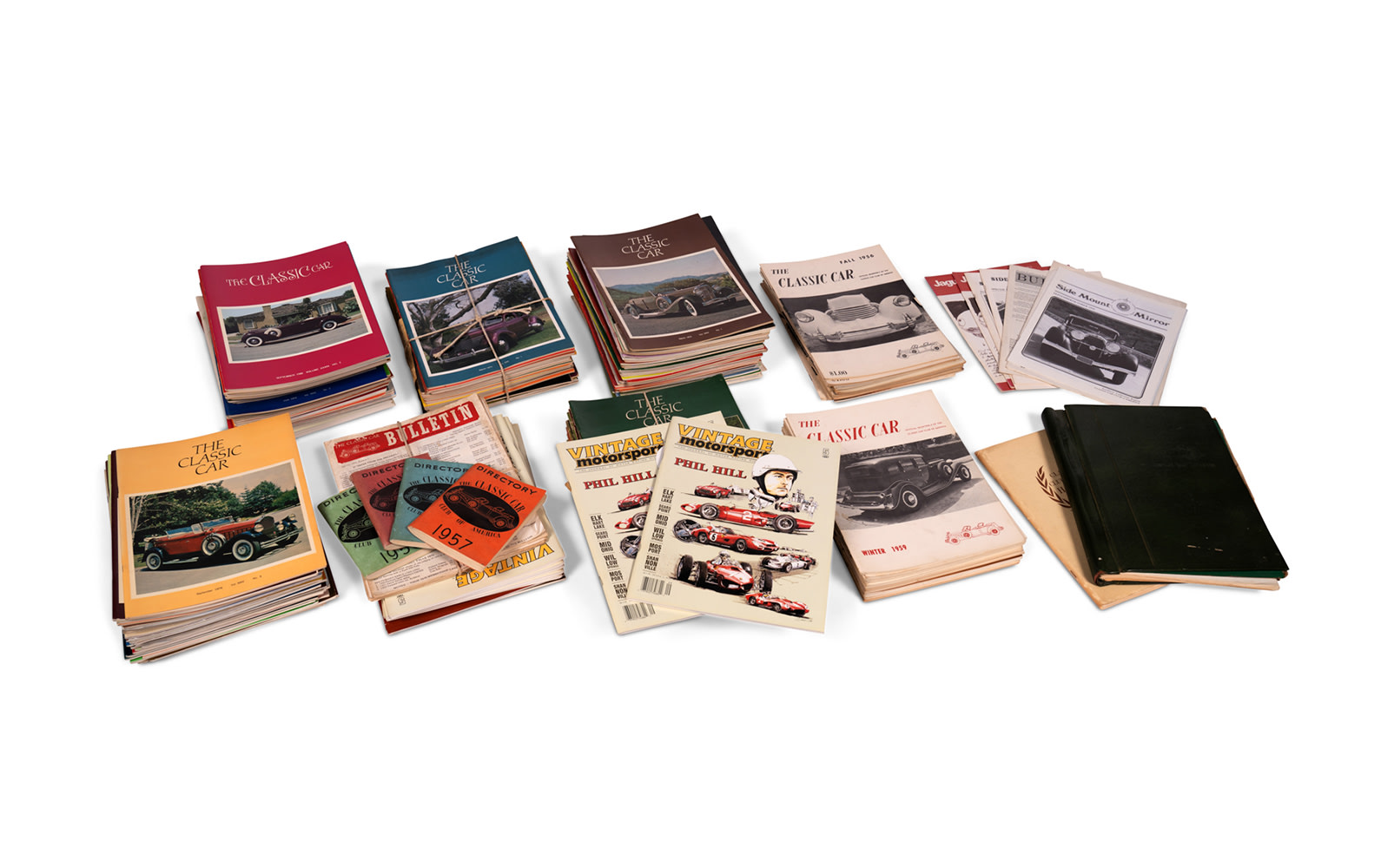 Assorted Classic Car Club of America Publications and Magazines Including The Classic Car
