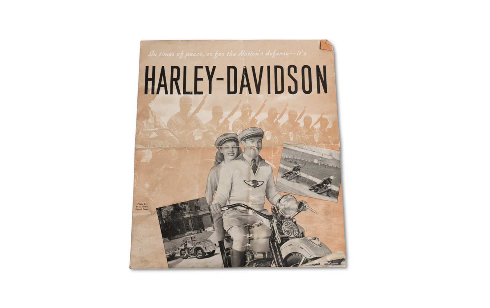 Harley-Davidson Motorcycle Sales Brochure, 1942 | Gooding & Company