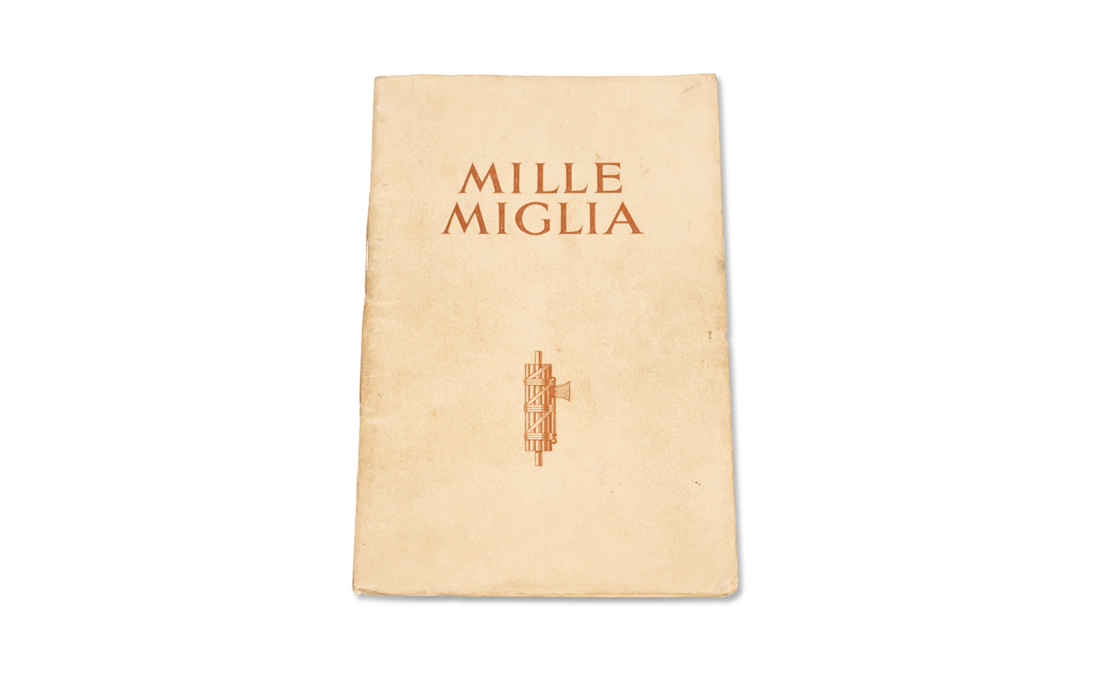 MG Brochure on Its Class Victory at the 1933 Mille Miglia