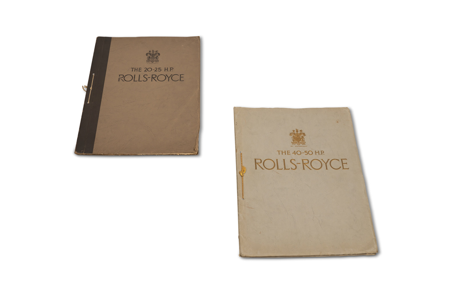 Rolls-Royce Sales Brochures for Phantom II and 20/25 Models