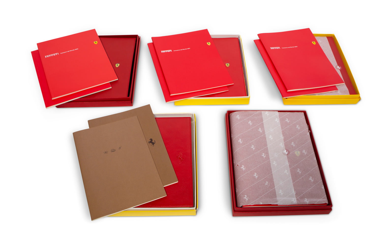 Collection of Ferrari Agenda Planners, 1998–2006