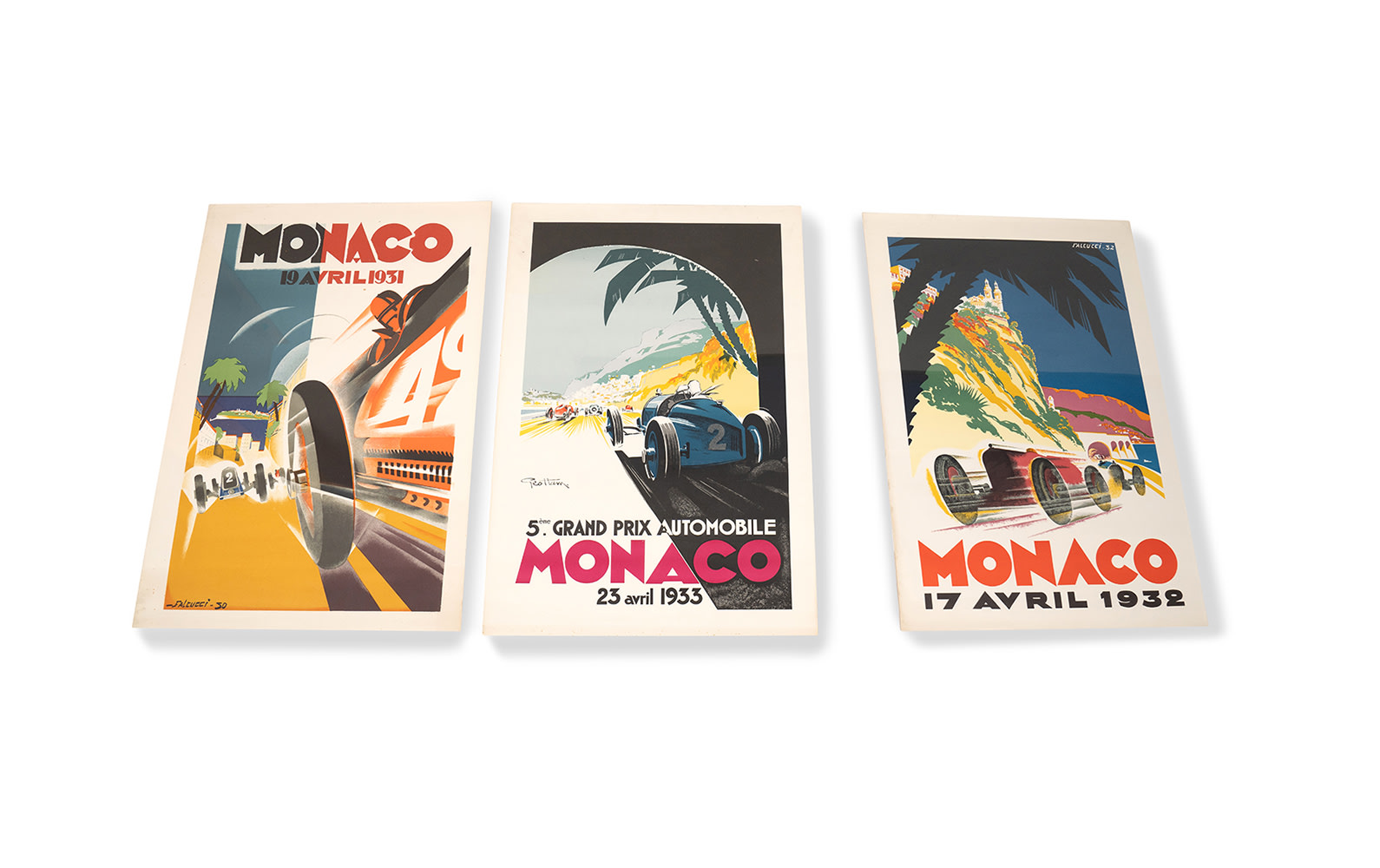 Collection of Monaco Grand Prix Posters