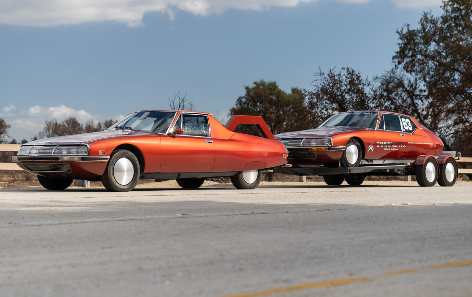 Citroën SM Land Speed Racer and Custom Pickup