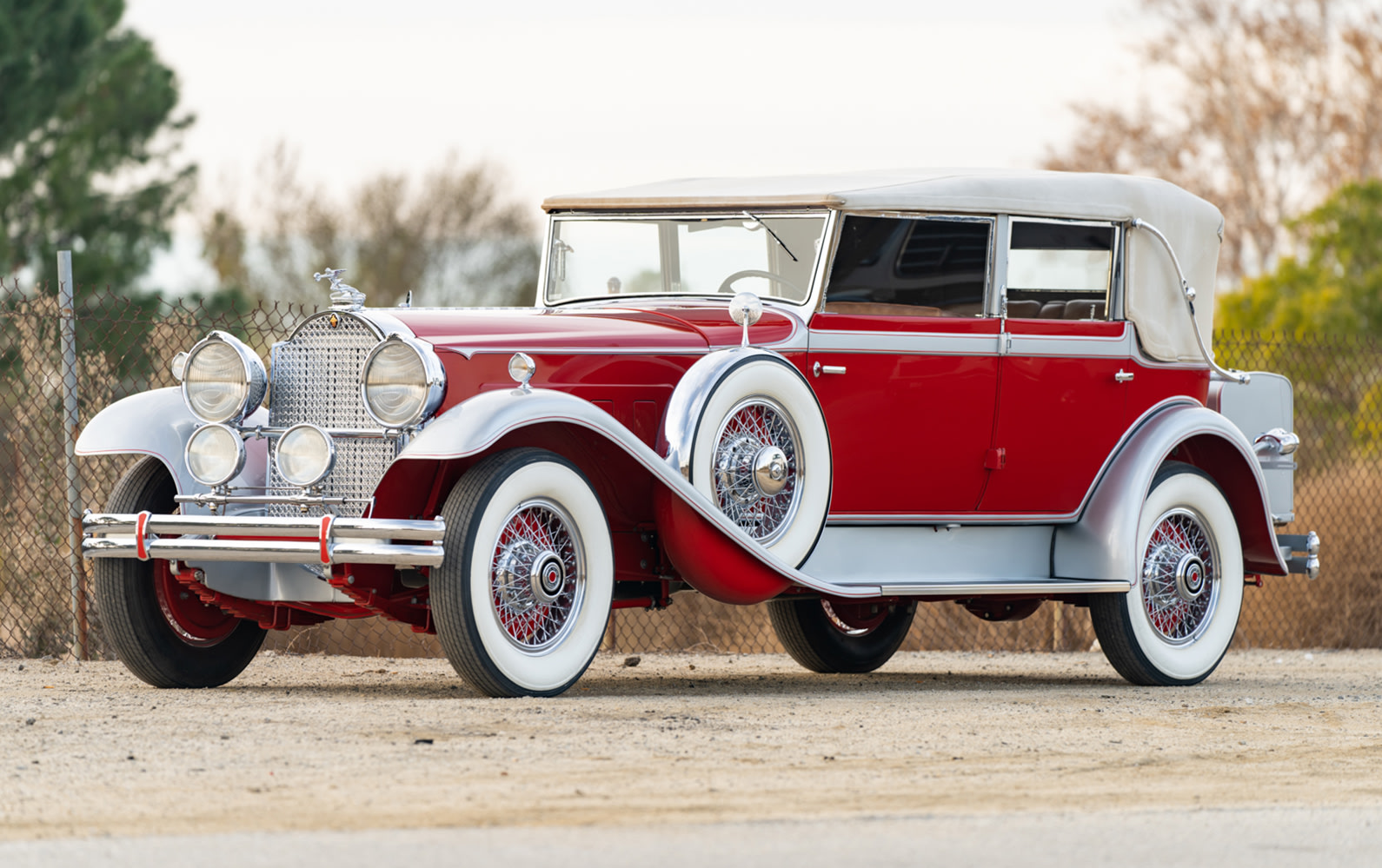 1930 Packard Deluxe Eight 745 Convertible Sedan 