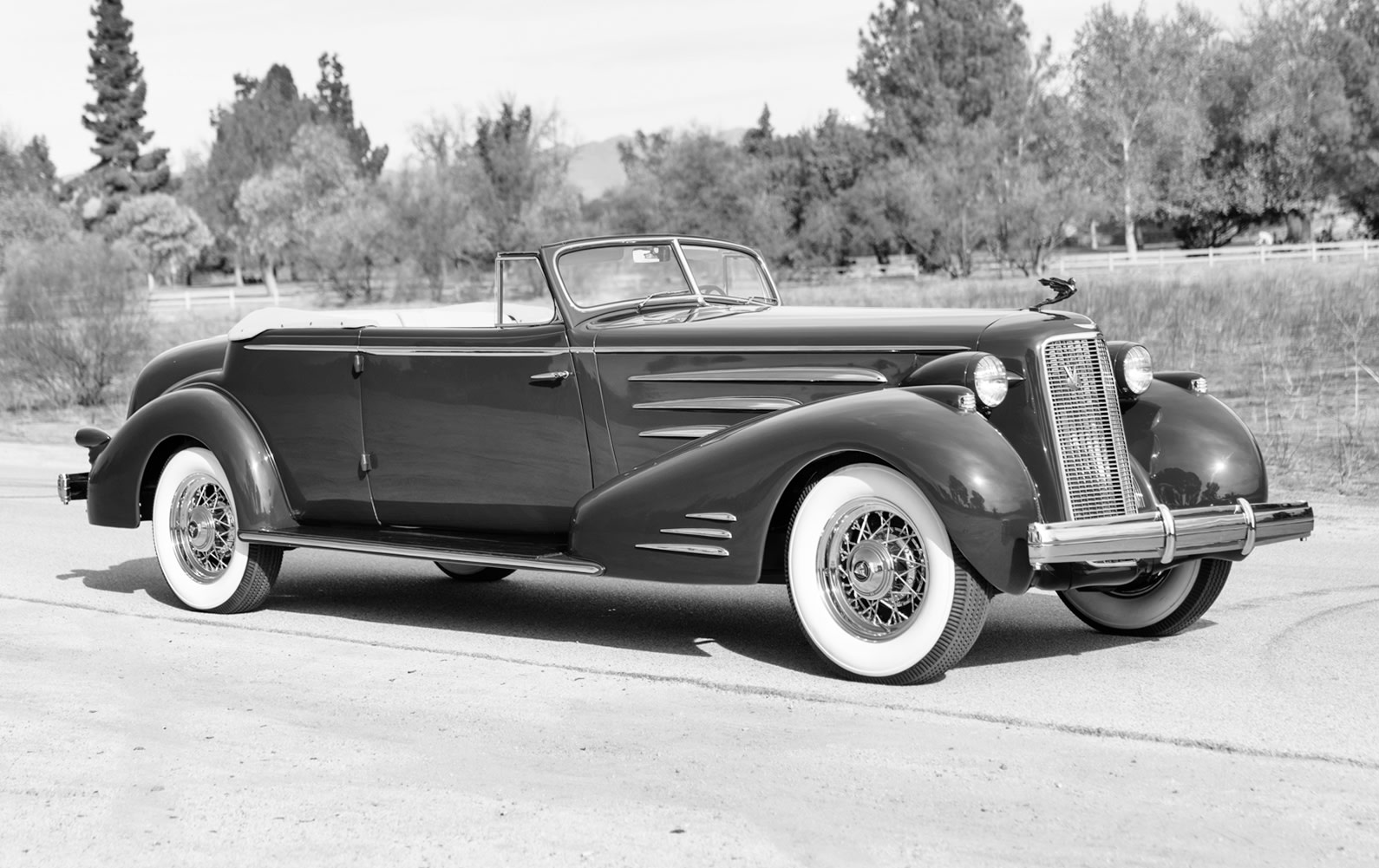 1935 Cadillac V-16 452D Five-Passenger Convertible Coupe