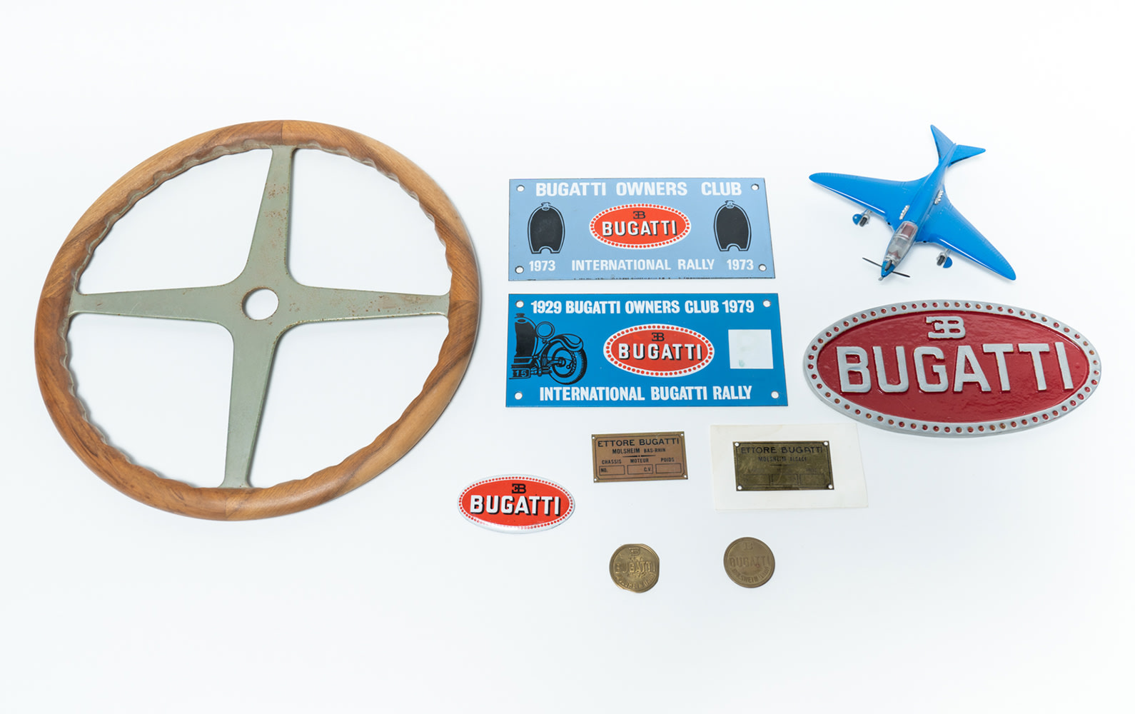 Assorted Bugatti-Related Items