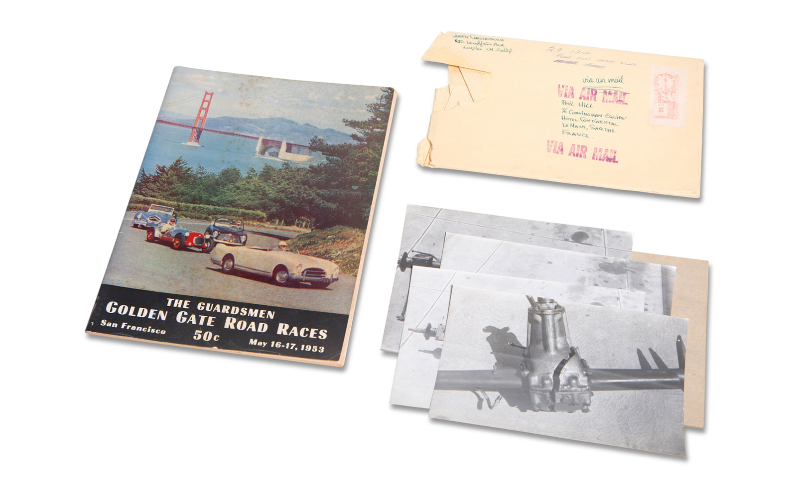 1953 Golden Gate Road Races Official Program and Photographs