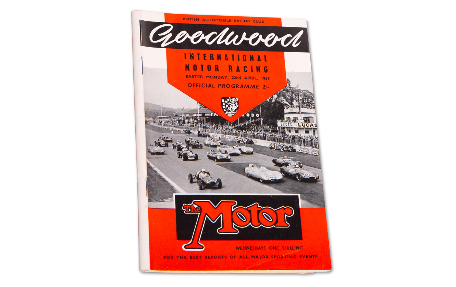 1957 Goodwood Official Easter Monday Program