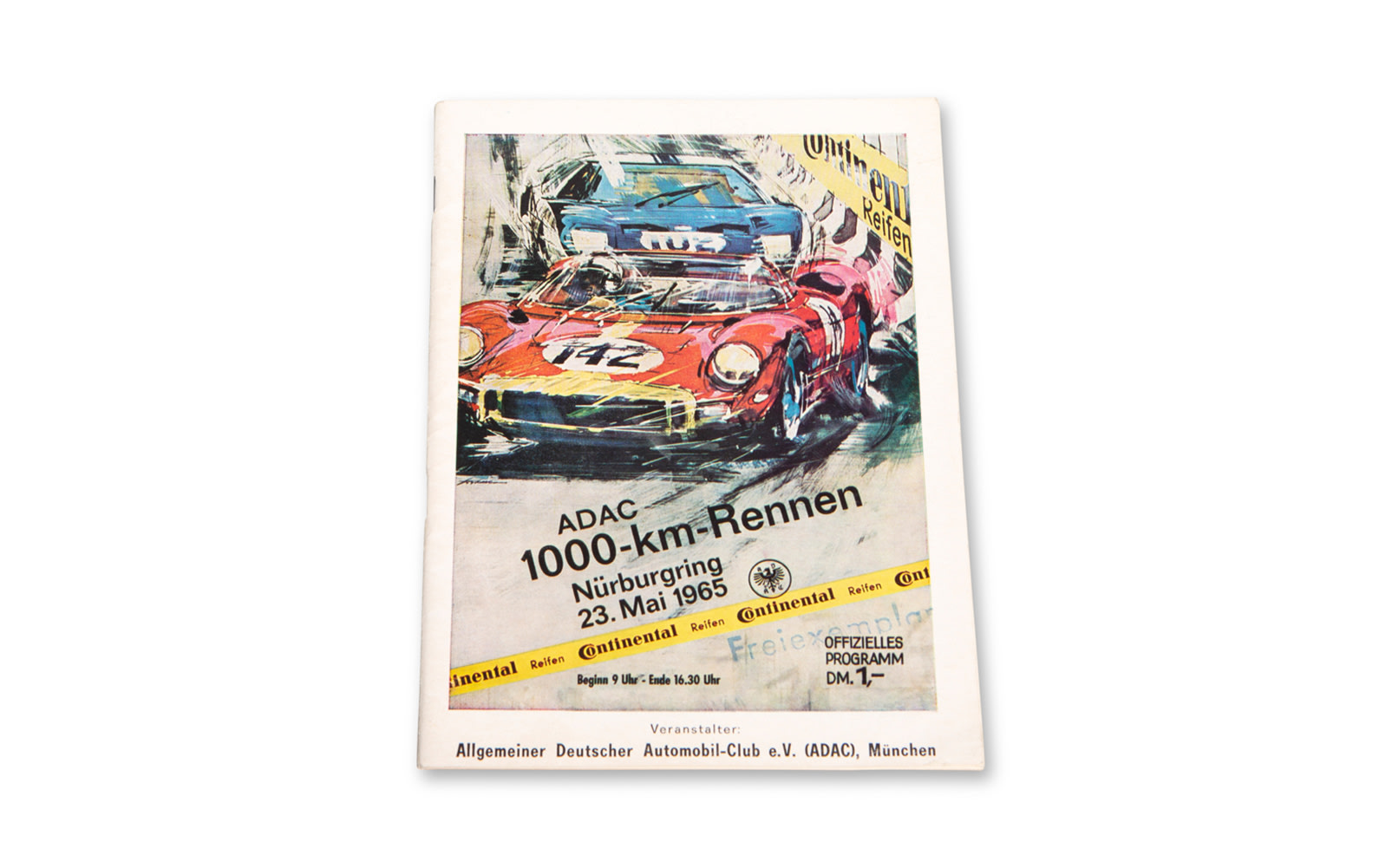 1965 ADAC 1000 Km Nürburgring Official Race Program