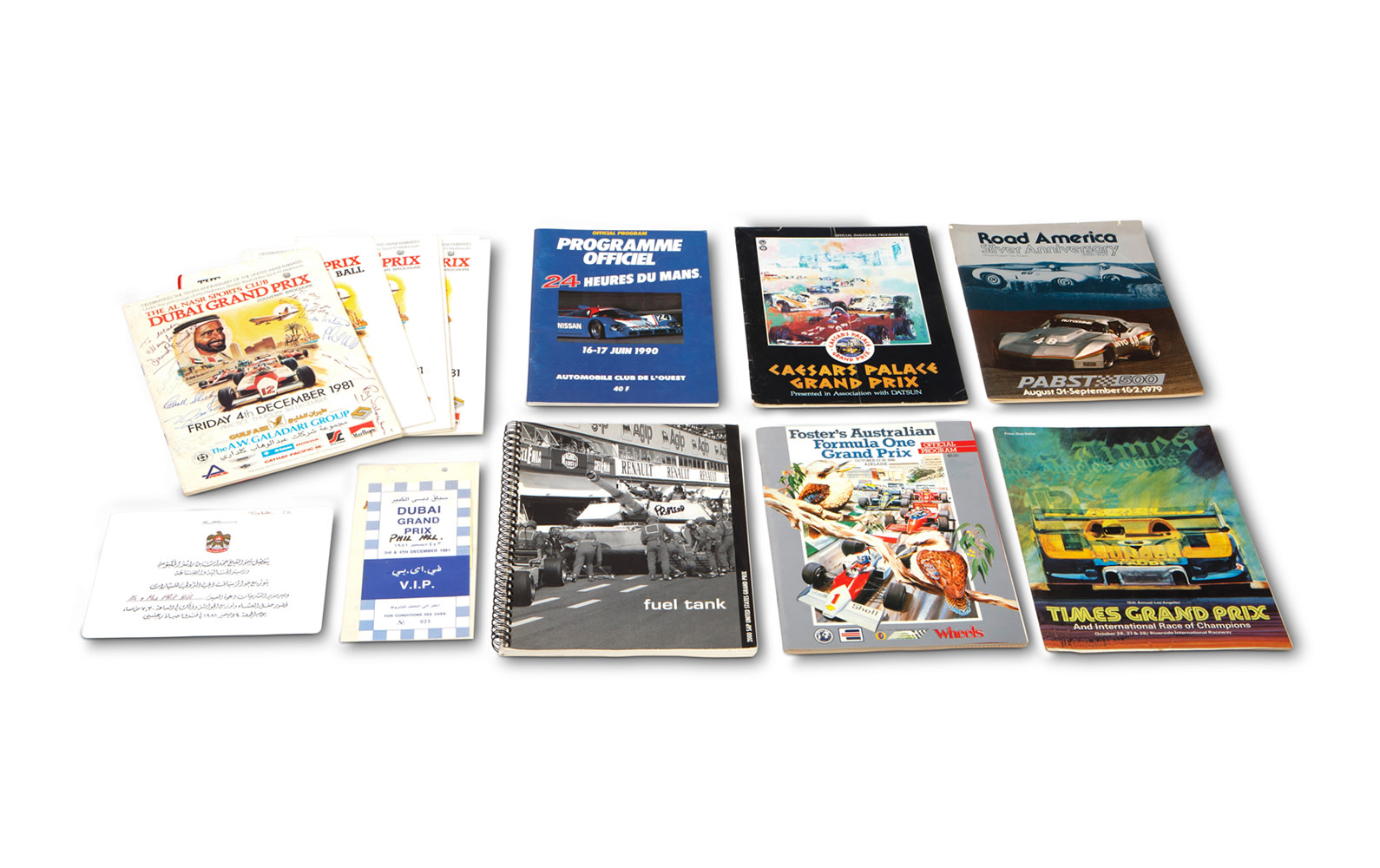 Assorted Racing Programs