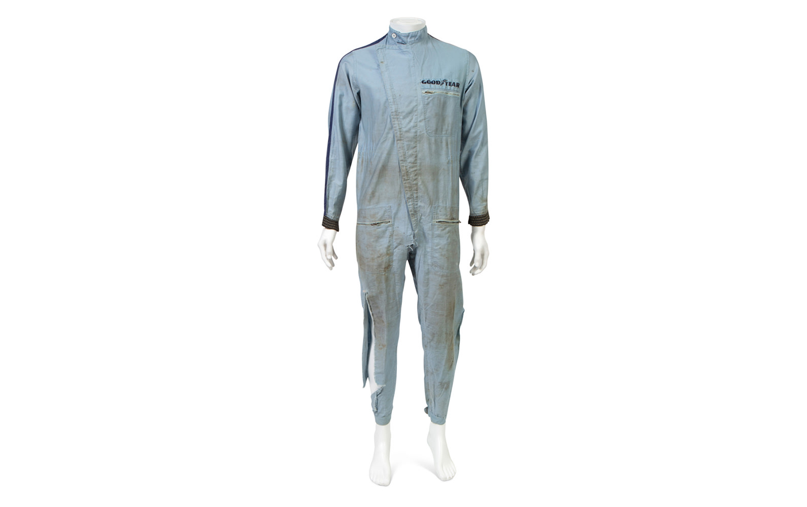 Les Leston Ltd. One-Piece Driving Suit Worn by Phil Hill During Filming of Movie Grand Prix