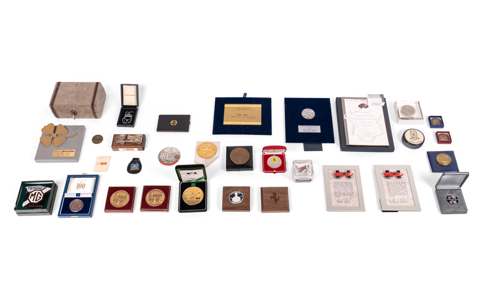 Numerous Commemorative Coins and Plaques