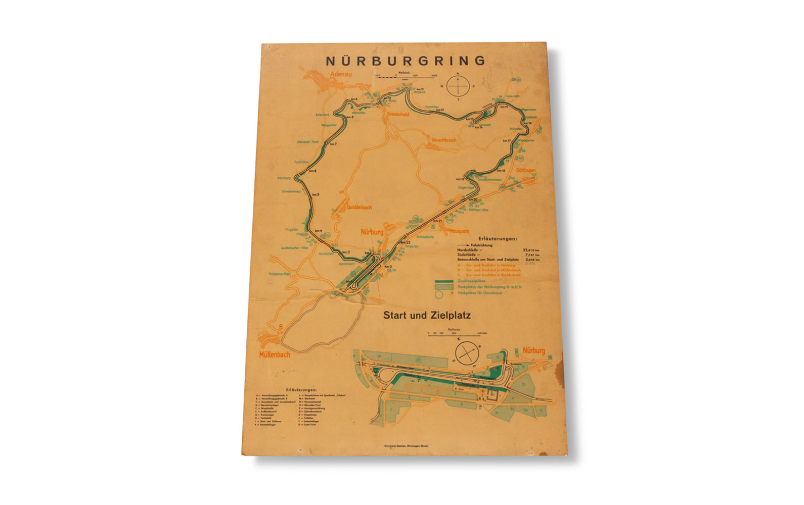 Nürburgring Course Map