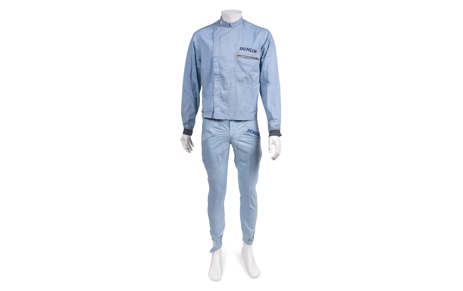 Two-Piece Dunlop Driving Suit Worn by Phil Hill During his Racing Career