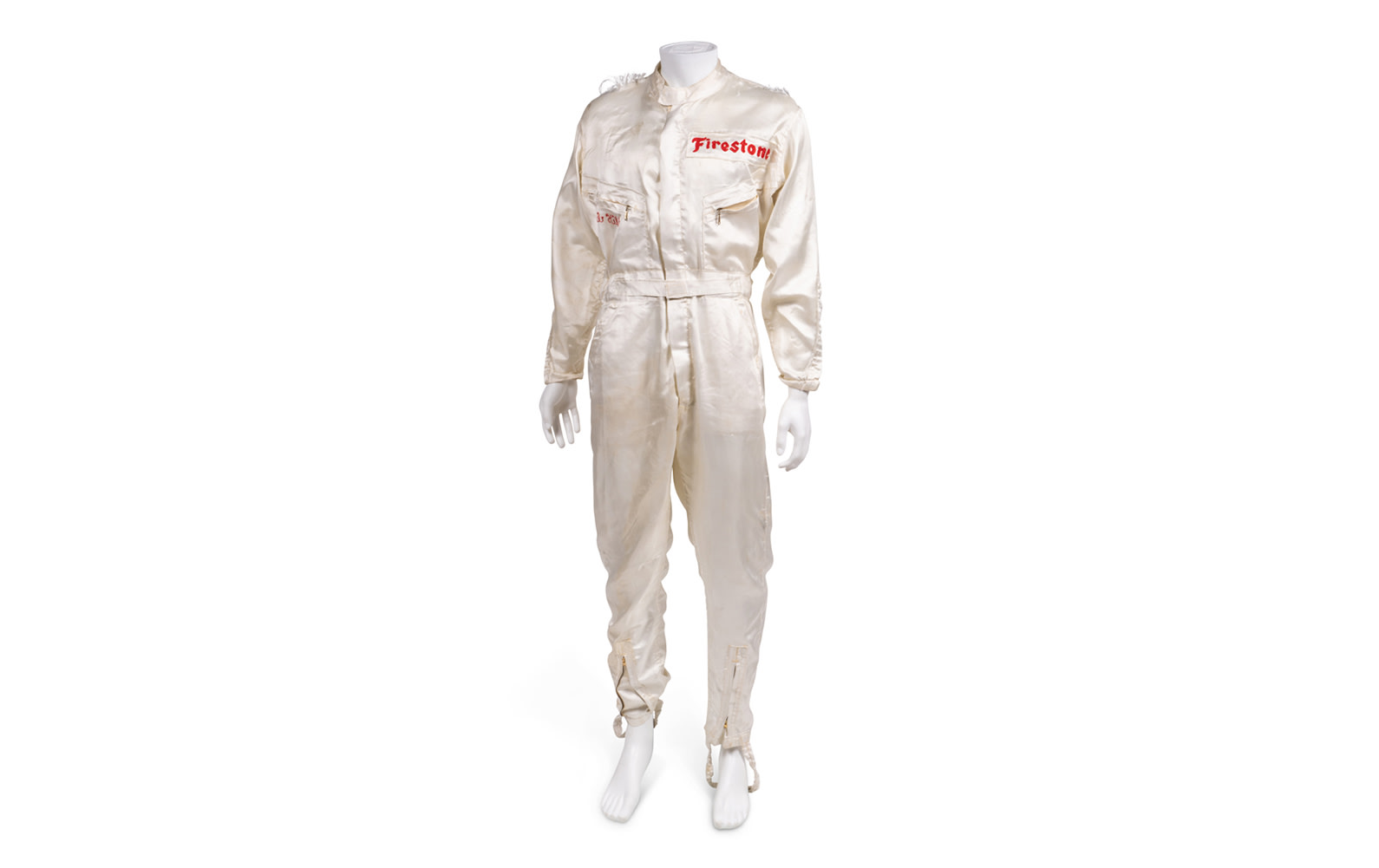 One-Piece Driving Suit Used During Phil Hill's Time with the Chaparral Racing Team (Damaged)