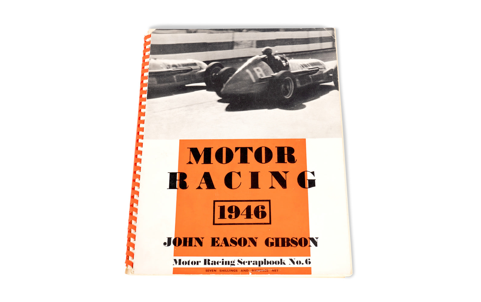 1946 Motor Racing Scrapbook No. 6 by John Eason Gibson