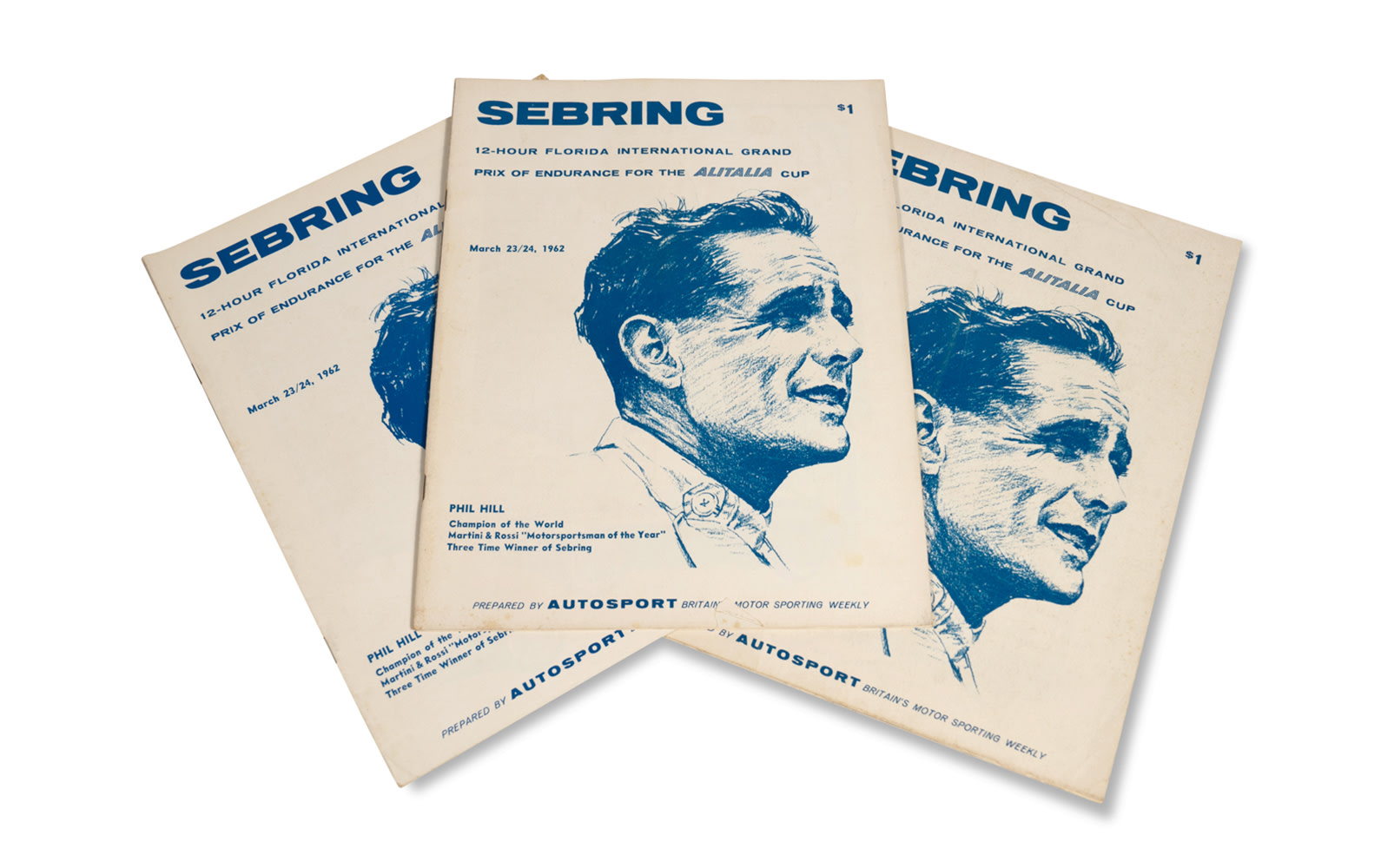 1962 12 Hours of Sebring Press Kit and Official Race Programs